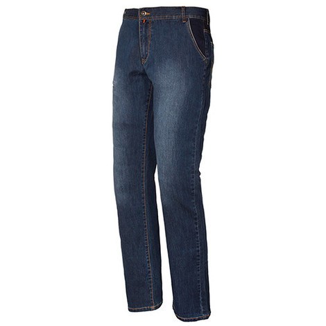 PANTALON VAQUERO STRETCH FINO BOLSILLO MOVIL EN PIERNA DERECHA 97%ALGODON