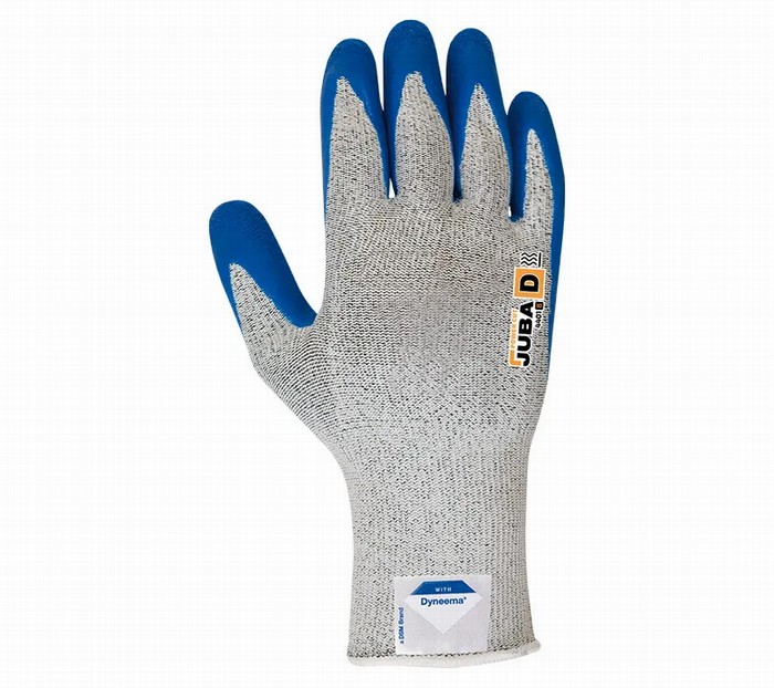 GUANTE ANTICORTE DYNEMA FIBRA DE VIDRIO CON LATEX EN388 4X44D POWER CUT 4401