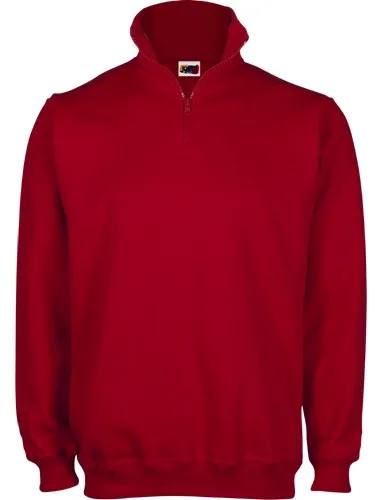 SUDADERA MEDIA CREMALLERA 50%ALGODON 280GRAMOS SEVILLA