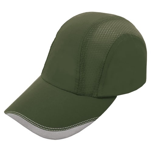 [T-134_BLANCO_] GORRA MICROFIBRA STRIKE REJILLA TRANSPIRABLE FILO REFLECTANTE (BL BLANCO)