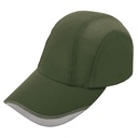 GORRA MICROFIBRA STRIKE REJILLA TRANSPIRABLE FILO REFLECTANTE