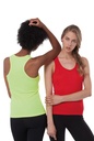 CAMISETA SRA TIRANTE ARUBA 100%POLIESTER COLOR BASICO SPORT