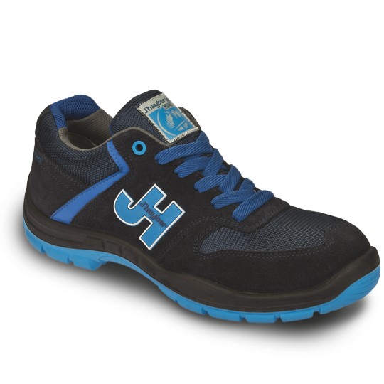 ZAPATO STYLE S1P SRC COMBINADO MARINO AZULINO TRANSPIRABLE