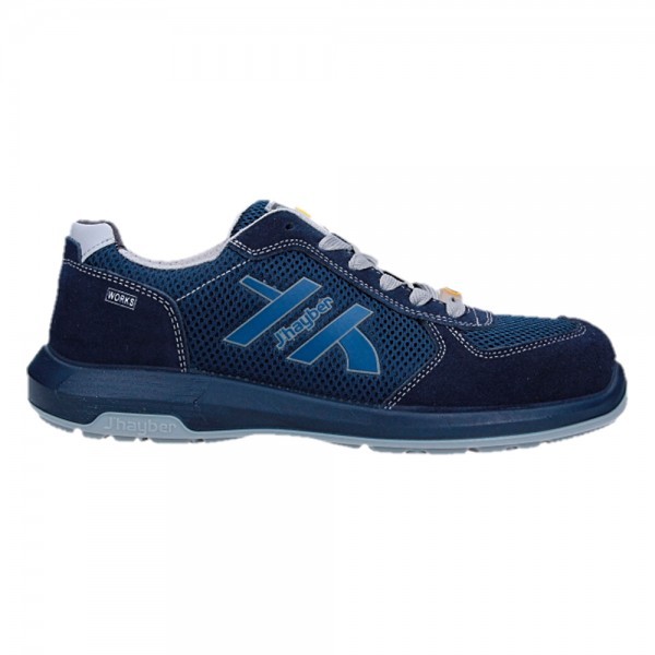 [85800_GRIS AZUL_36] ZAPATO S1P MUY TRANSPIRABLE SUELA PU 2 CORDONES GRAVITY (36, GRIS AZUL)