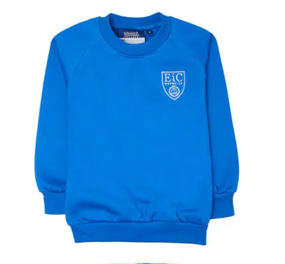 PE SWEATSHIRT ROYAL EIC