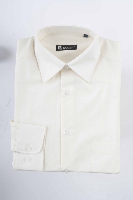 CAMISA M/L 1 BOLSILLO BASIC CANESU ESPALDA 65%POL 35%ALGODON DELON