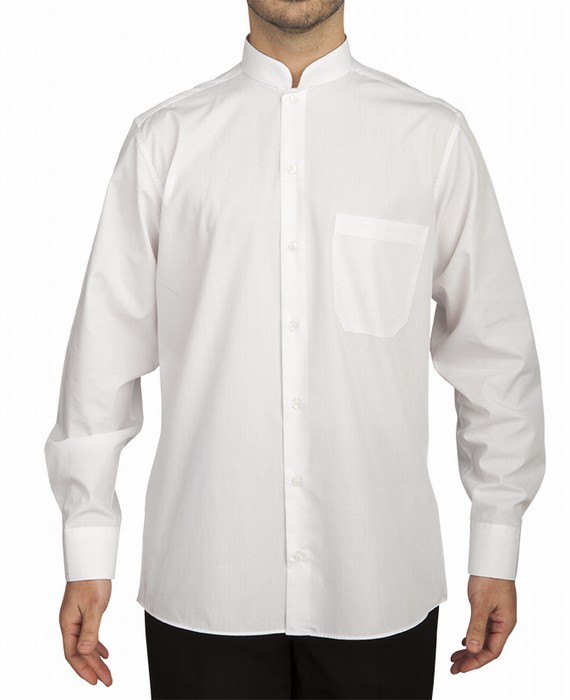 CAMISA M/L MAHO 1 BOLSILLO CANESU ESPALDA BASIC 65%POL 35%ALG 116 GR GABIN