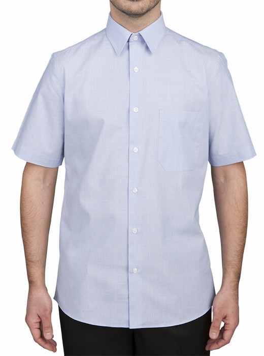 CAMISA M/C 1 BOLSILLO BASIC CANESU ESPALDA DELON