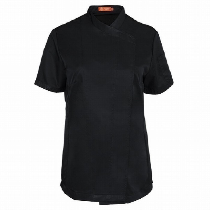 CHAQUETILLA COCINA SRA M/C 100% MICORFIBRA ESPALDA TRANSPIRALE 1 BOL MANGA CURRY