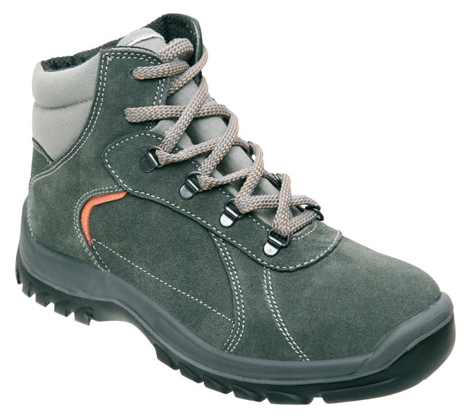 [S. BREGA_GRIS_36] BOTA BREGA SERRAJE METAL S1P ECO FAB. ESPAÑOLA EN20345 (36)