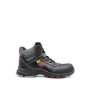 BOTA S3 NO METAL PIEL POLIURETANO EN20345 BIOMASS FILOS ROJOS