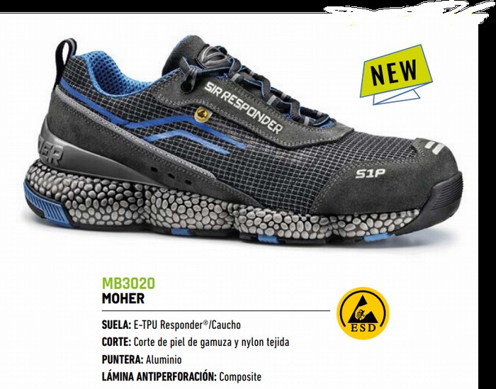 ZAPATO SIR MOHER S1PS ULTRA TRANSPIRABLE