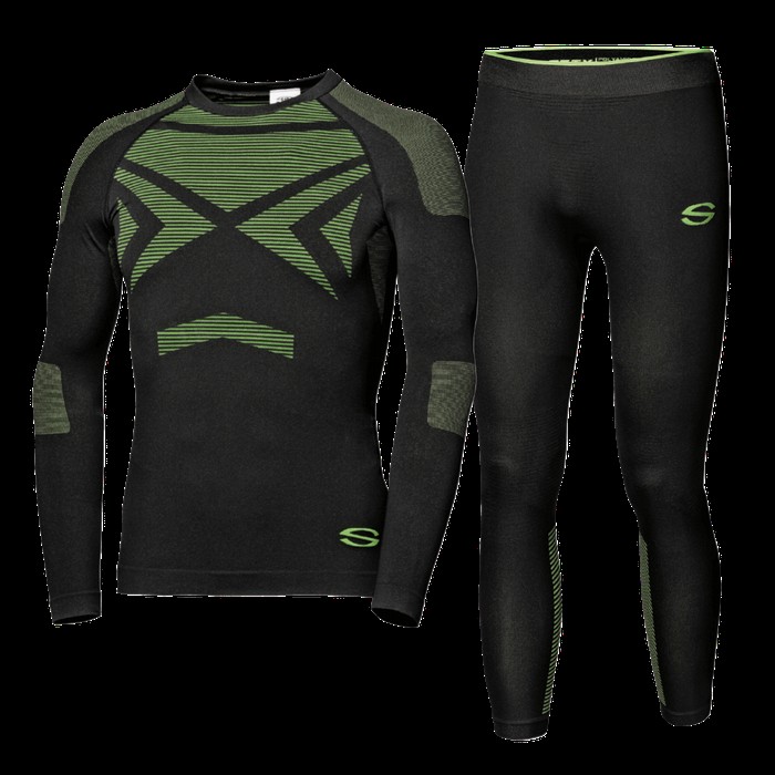 [MC3212Z9S] SET PANTALON Y CAMISETA TERMICA INTERIOR BETULLA 37% POLIAMIDA 56%POLIESTER 7%ELASTAN 160GR (S)