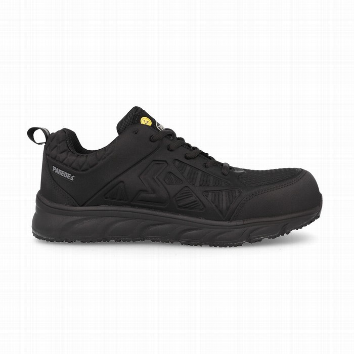 [SP5172_NEGRO_40] ZAPATO SEGURIDAD S3 ESD JET PAREDES SP5172 NEGRO LISO (40)