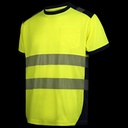 CAMISETA CRO M/C A/V CINTA SEGMENTADA 140 GRAMOS BICOLOR