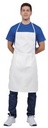 DELANTAL PETO FINO 155 GR 100%POL  ECO CHEF 87X60 1 BOLSILLO
