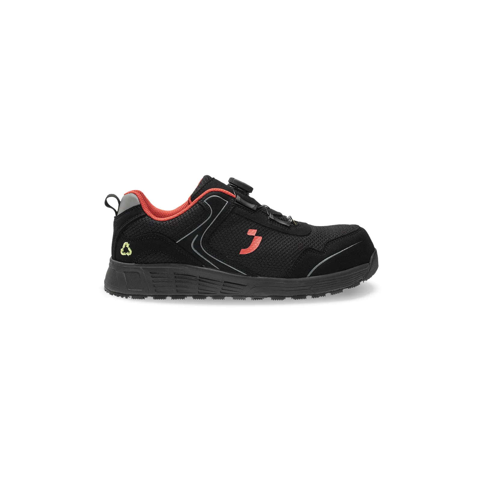 [11931_BLK NEGRO_36] ZAPATO DEPORTIVO S1PS UNISEX SAFETY JOGGER ECOLOBI 011931 (36)