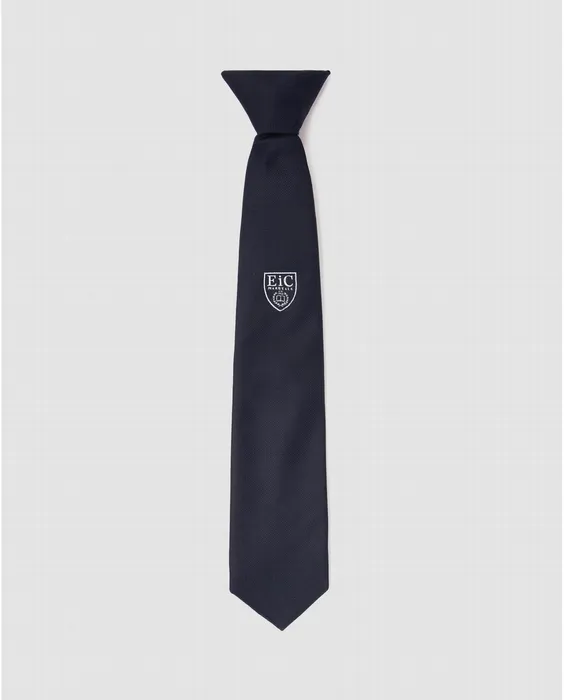 [TIE_41_30] SCHOOL TIE EIC WITH RUBBER (30 CM)