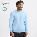 SUDADERA CRO CUELLO REDONDO 280 GR 60%ALGODON COSMOS