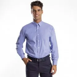 CAMISA M/L 1 BOLSILLO 67% POLIESTER 33% ALGODON CLASICA