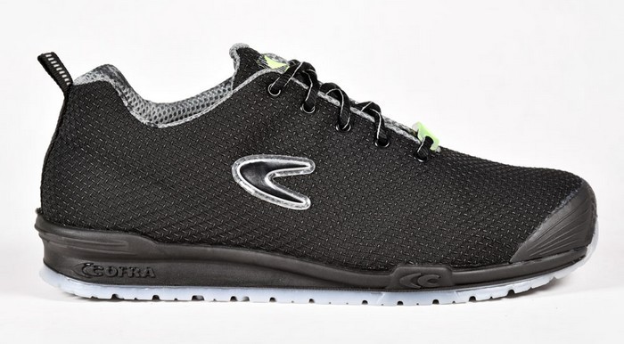 ZAPATO S3 TEJIDO TECNICO REFUERZO PUNTERA NEGRO HARDY
