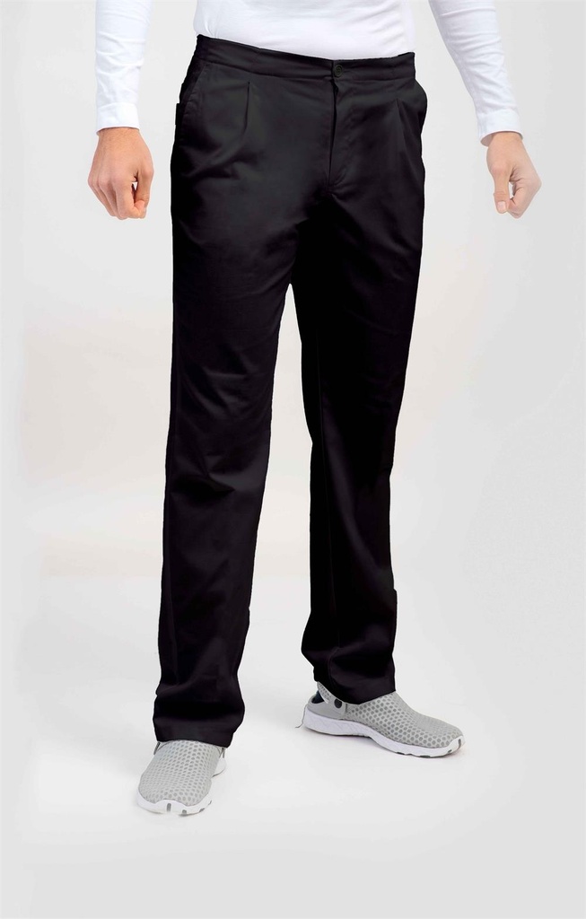 PANTALÓN MEDIA GOMA CREMALLERA YKK BOLSILLOS FRANCÉS AMBERES 112001C