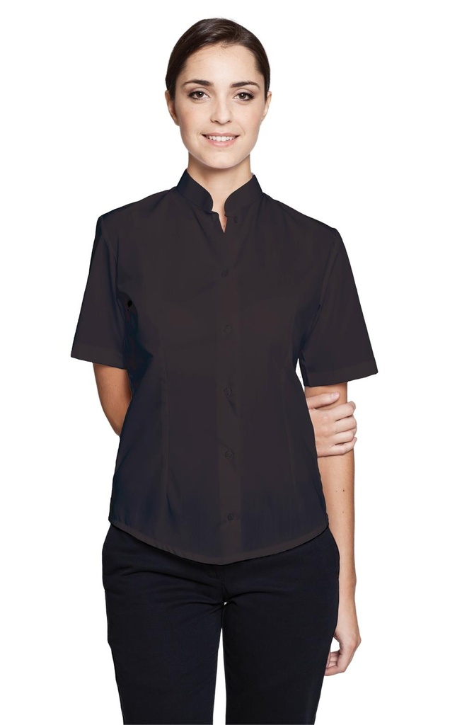 [3503C_0099_36] Blusa m/corta cuello mao bali (36, 99 NEGRO)