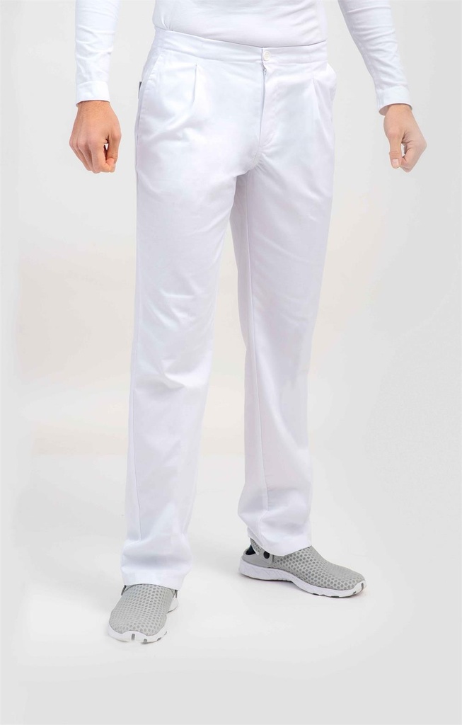 [112001_0000_XS] PANTALÓN MEDIA GOMA CREMALLERA YKK BOLSILLOS FRANCÉS AMBERES 112001 (XS)