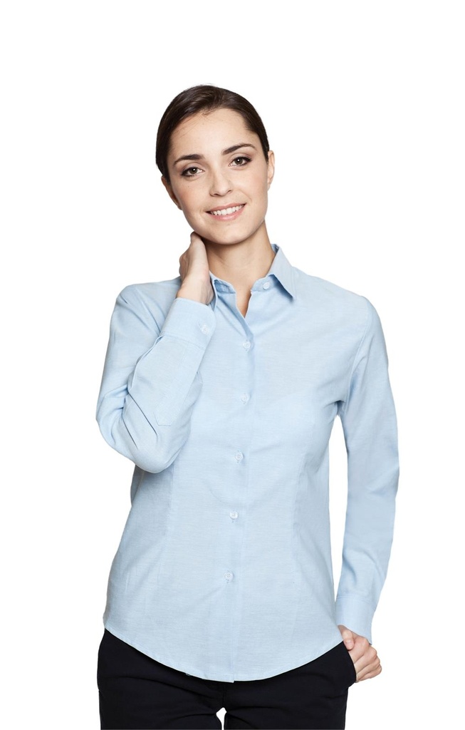 [3604_0065_38] CAMISA MANGA LARGA OXFORD CUELLO CAMISERO GREGAL 3604 (38)