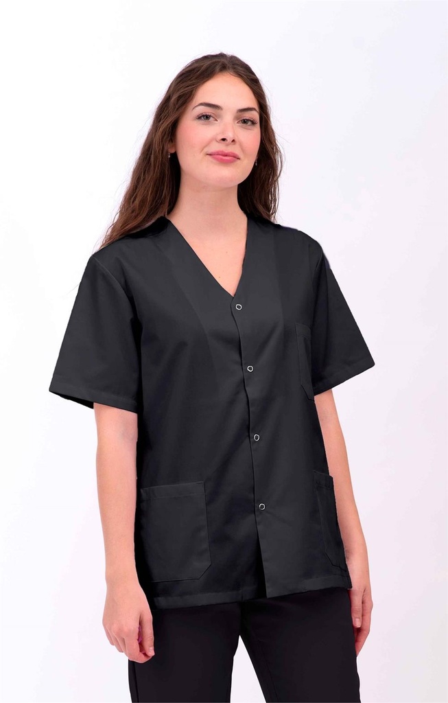 [114014C_0099_XS] CHAQUETA CUELLO PICO TRES BOLSILLOS TRINIDAD 114014C (XS)