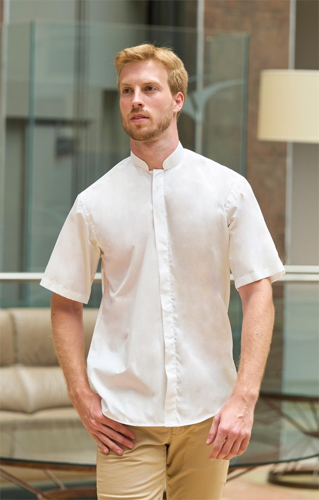 Camisa m/corta cuello Mao Llanes
