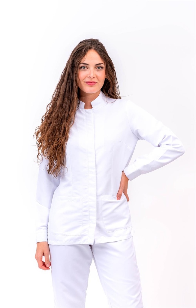 CHAQUETA CUELLO MAO CIERRE BROCHES OMAHA 114306