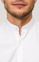 CAMISA MANGA LARGA CUELLO TIRILLA RAYAS FINAS GARBINO 3155