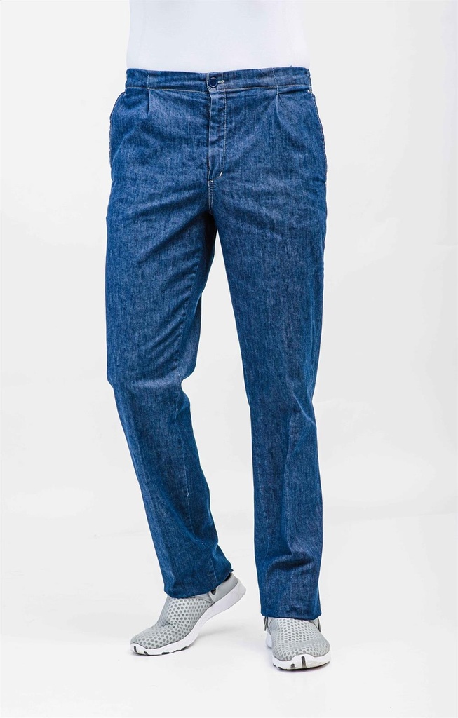 PANTALÓN MEDIA GOMA CREMALLERA YKK DOS BOLSILLOS GANTE 112002