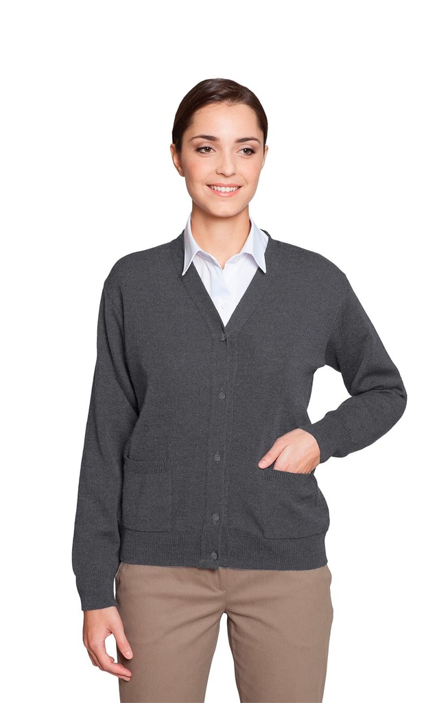CHAQUETA SEÑORA BOTONES PASTA HILATURA FINA ANTÁRTIDA 4604