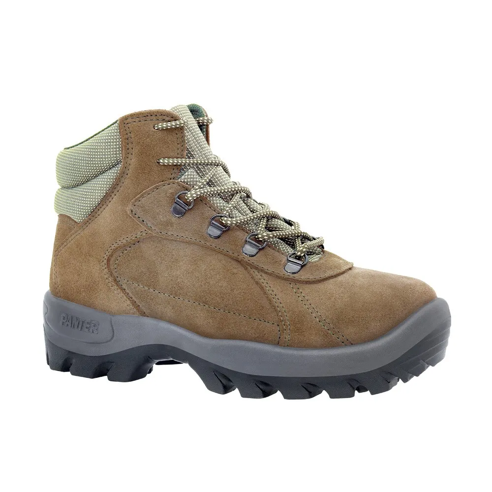 BOTA VERDE SIN SEGURIDAD 02 EN20347 PIEL SERRAJE CALOXA