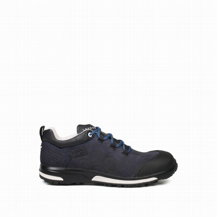 [1204.01.36] ZAPATO S3 SRC ESD COMPOSITE KEVLAR PU+ CAUCHO VADER YODA AZUL 1204.01 (36)