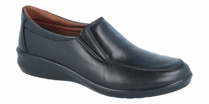ZAPATO SRA PIEL CORDERO SIN CORDONES 0302 CUÑA CONFORT LADY NO CERTIFICADO