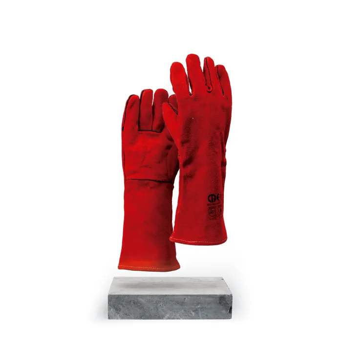 GUANTE SOLDADOR PIEL HILO KEVLAR WG-002R