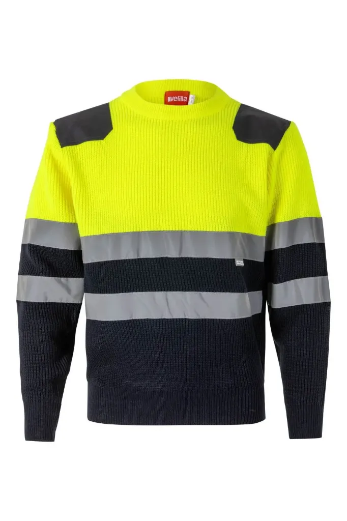 Jersey punto alta visibilidad hombreras 179