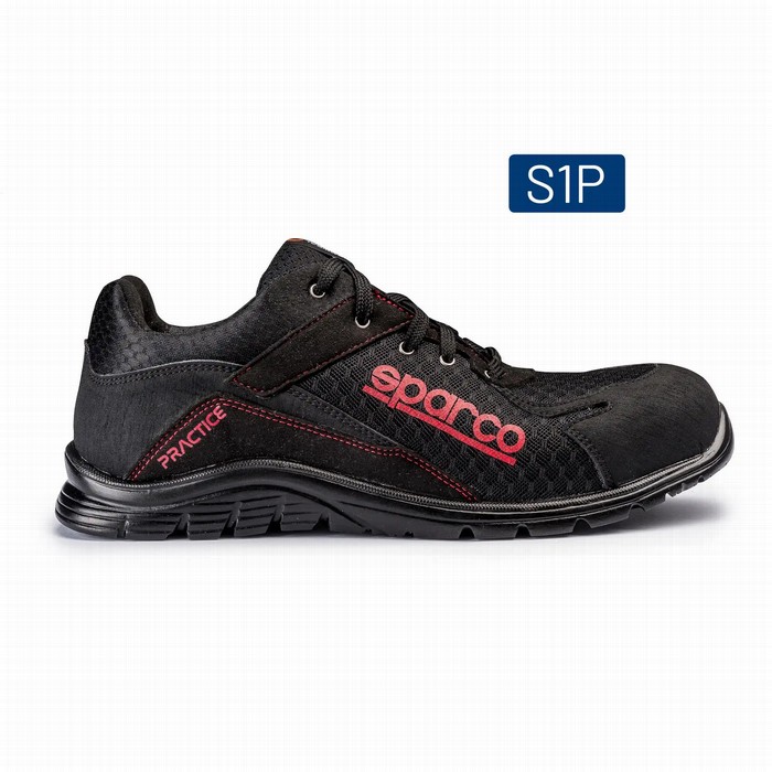 [0751736NRNR] ZAPATO S1P SPARCO NIGEL PRACTICE NEGRO TRANSPIRABLE (36)