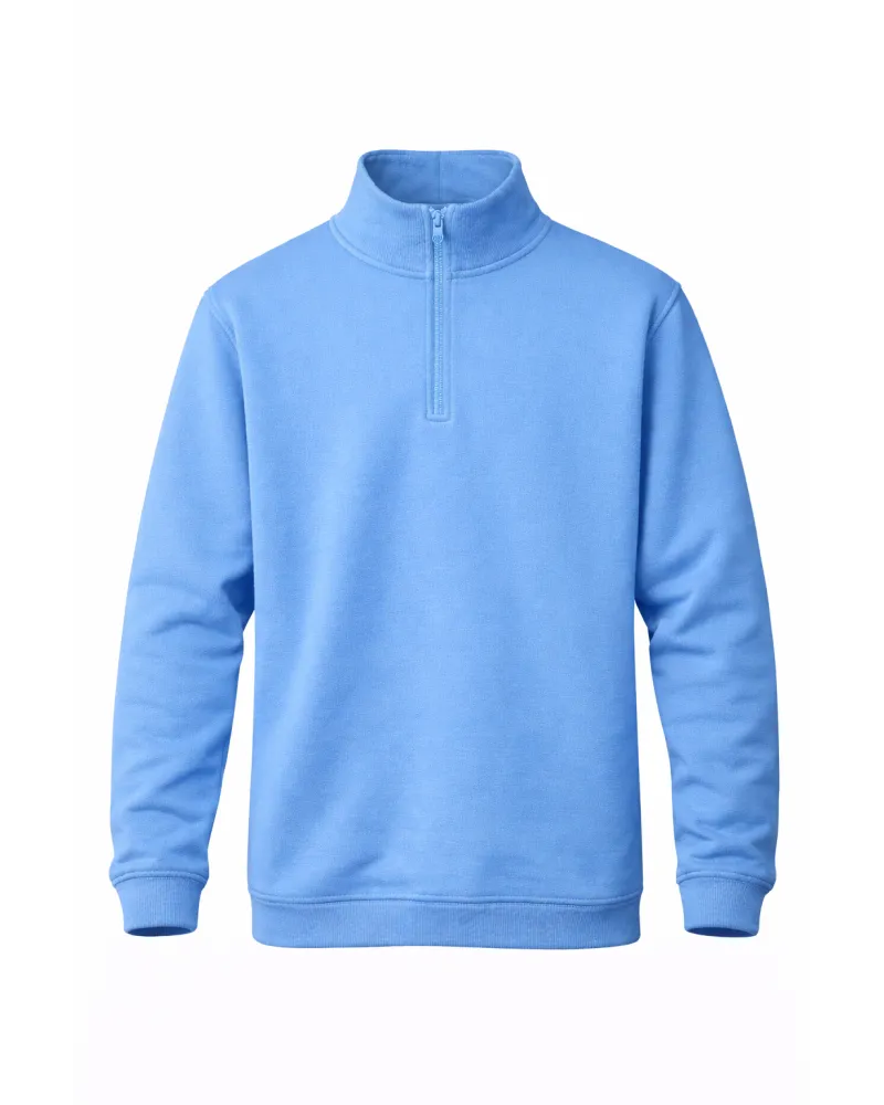 Sudadera media cremallera fabricación Española