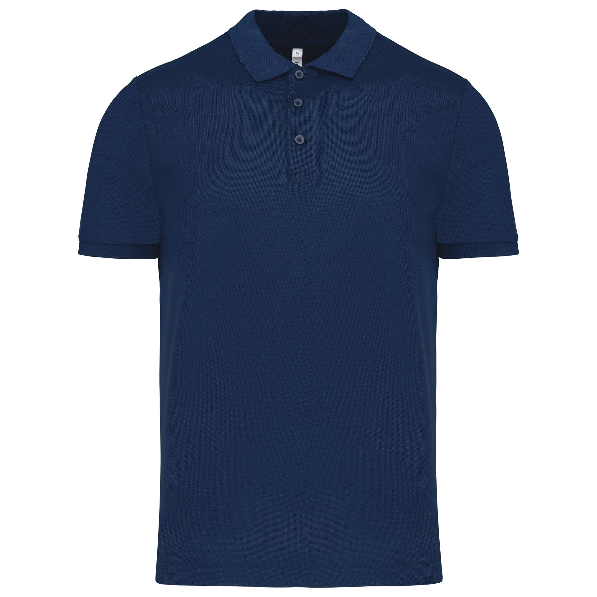 [PA489_55802_54424] POLO HOMBRE M/CORTA COMBINADO 100% POLIESTER COOL PLUS (XS, Sporty Navy)