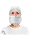 Gorro integral con mascarilla 100 unidades IIR TNT polipropileno