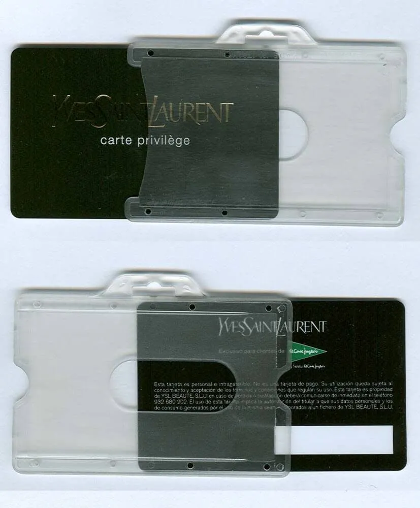 FUNDA RIGIDA PORTA IDENTIFICACION DOCUMENTO HORIZONTAL TAMAÑO TARJETA