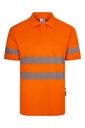 POLO M/CORTA ALTA VISIBILIDAD MONOCOLOR BANDAS SEGMENTADAS VELILLA 305532