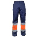 PANTALÓN MULTIBOLSILLOS ALTA VISIBILIDAD COMBINADO FORRO MICROPOLAR EN 20471 CLASE 1 EN 14058