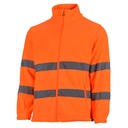 POLAR CREMALLERA ENTERA MONOCOLOR ALTA VISIBILIDAD EN 20471 EN 14058 SPACE HV