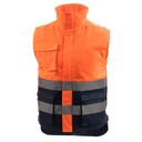CHALECO ALTA VISIBILIDAD CREMALLERA BANDAS REFLECTANTES EN 20471 CLASE 1 ORION HV