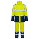 TRAJE LLUVIA COMBINADO ALTA VISIBILIDAD EN 20471 CLASE 3 EN 343 EN 13688